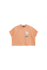 MASONPRINCE Art Stitch Irregular Distressed T-Shirt