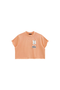 MASONPRINCE Art Stitch Irregular Distressed T-Shirt