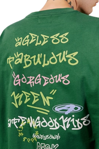 AFGK Graffiti Print Tee