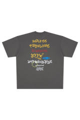 AFGK Graffiti Print Tee