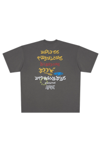 AFGK Graffiti Print Tee