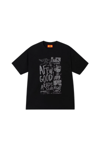 AFGK Club Night Distressed Print Tee
