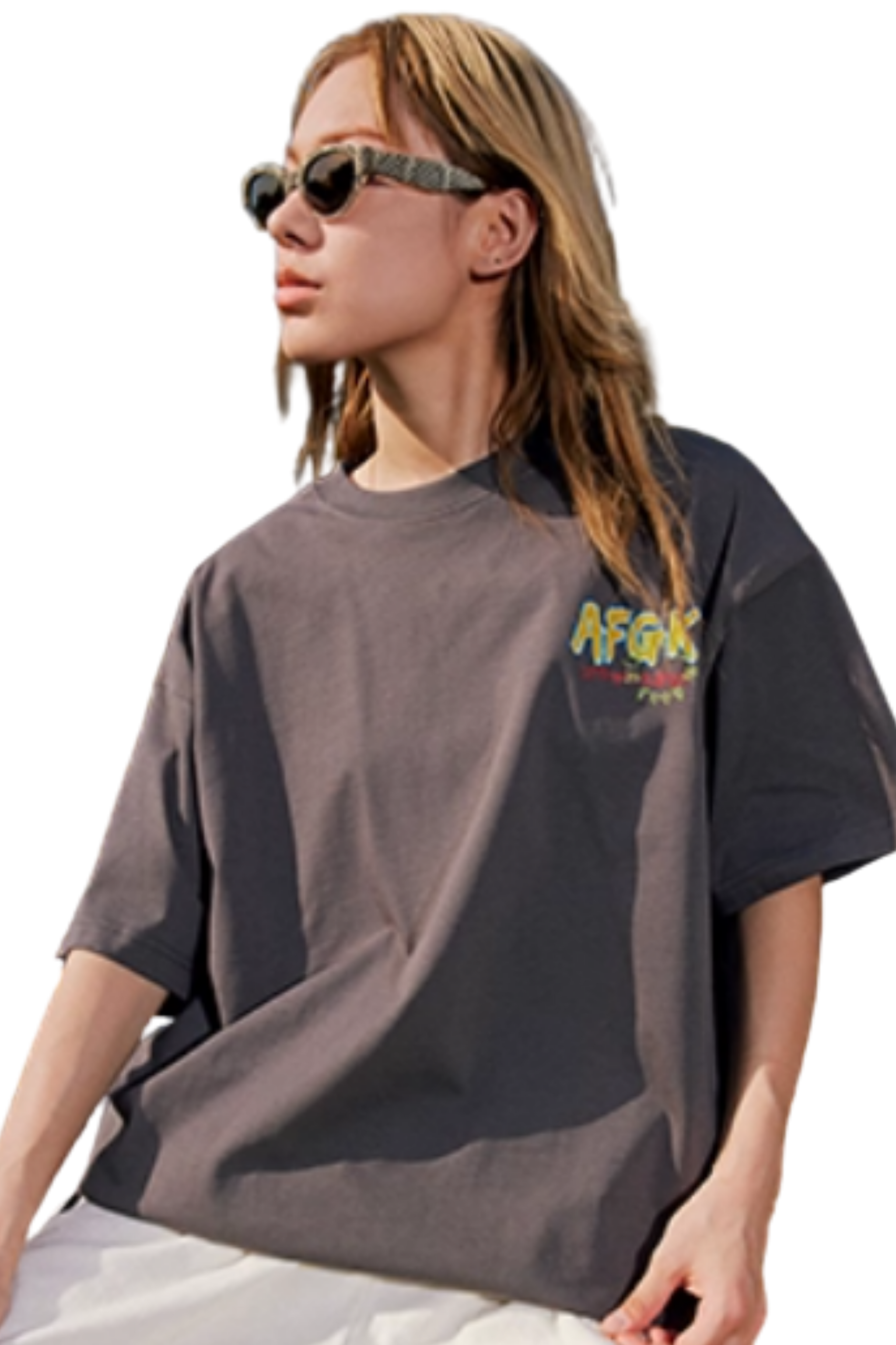 AFGK Graffiti Print Tee