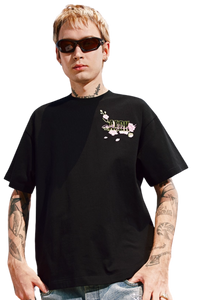 AFGK Peach Blossom Embroidery Tee