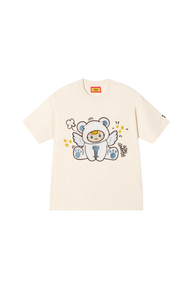 AFGK Cartoon Angel Series Towel Embroidery Tee