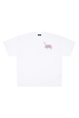 AFGK Peach Blossom Embroidery Tee