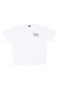 AFGK Peach Blossom Embroidery Tee