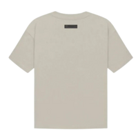 [Loose Fit] Fear Of God Essentials FW22 Flock Logo Tee SMOKE