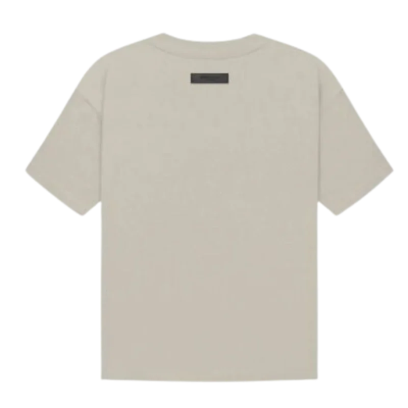 [Loose Fit] Fear Of God Essentials FW22 Flock Logo Tee SMOKE