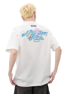 AFGK Coconut Tree Embroidery Tee