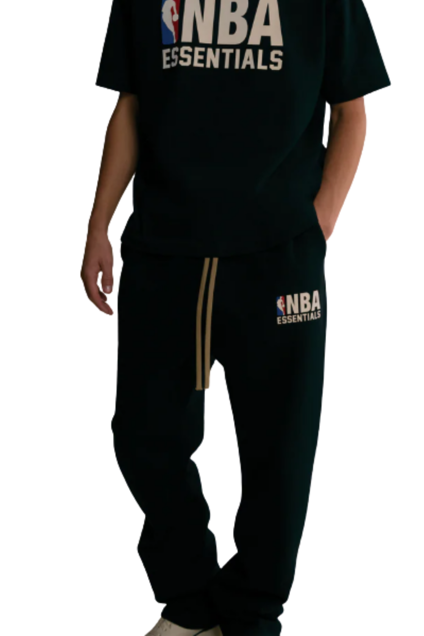 NBA x Essentials Fear Of God Sweatpants BLACK