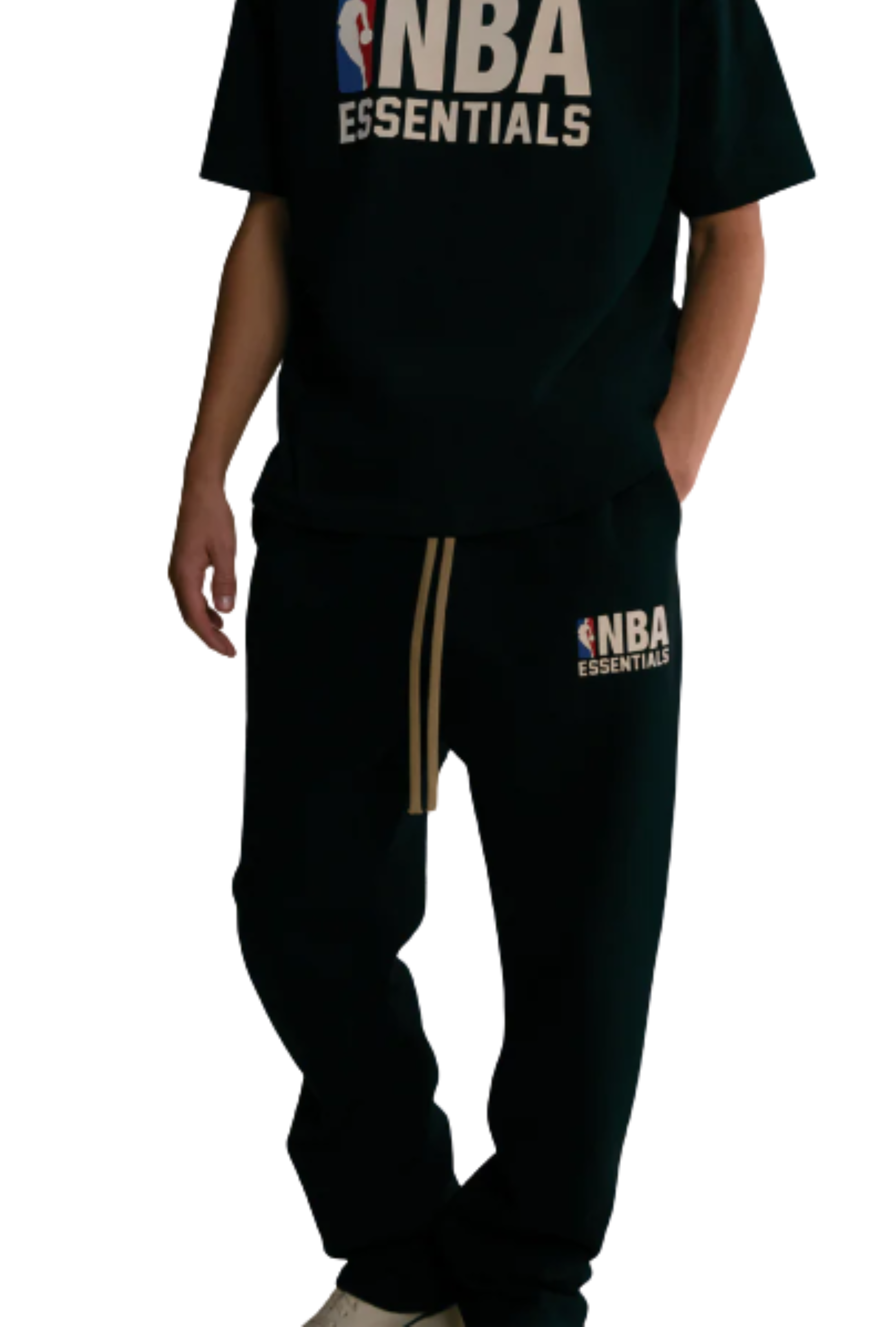 NBA x Essentials Fear Of God Sweatpants BLACK