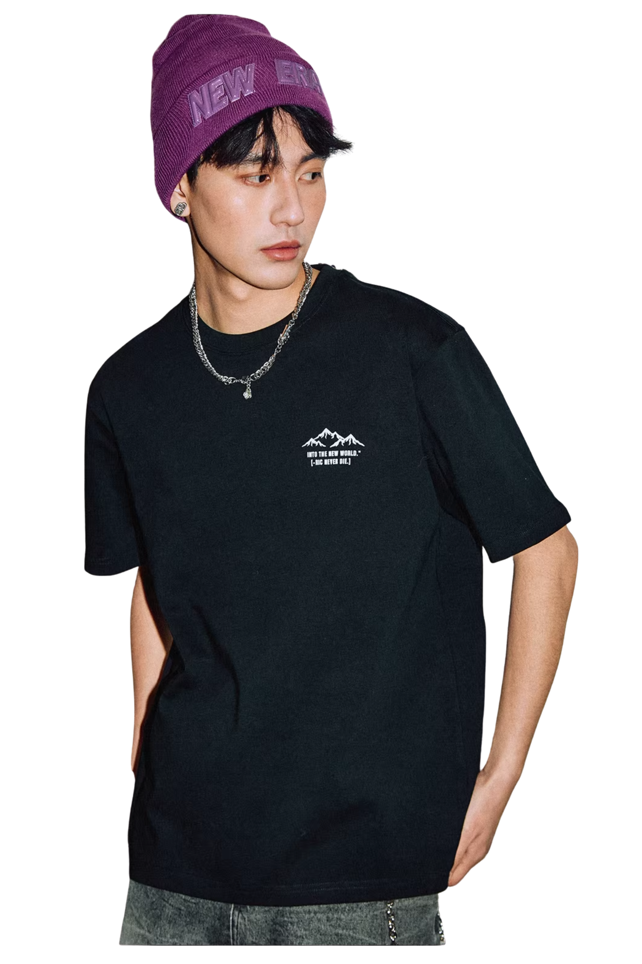 RIC Snow Mountain Pink Cloud Tee