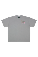 AFGK Peach Blossom Embroidery Tee