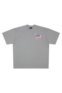 AFGK Peach Blossom Embroidery Tee
