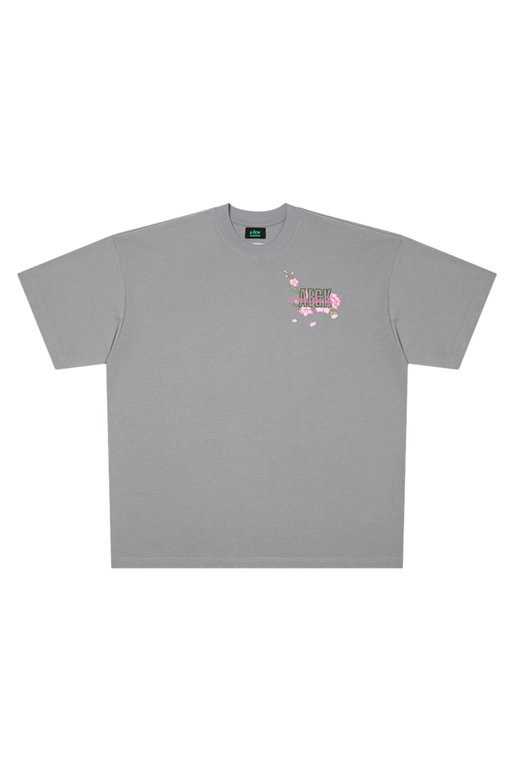 AFGK Peach Blossom Embroidery Tee