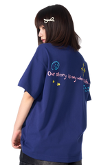 AFGK Cartoon Angel Series Towel Embroidery Tee