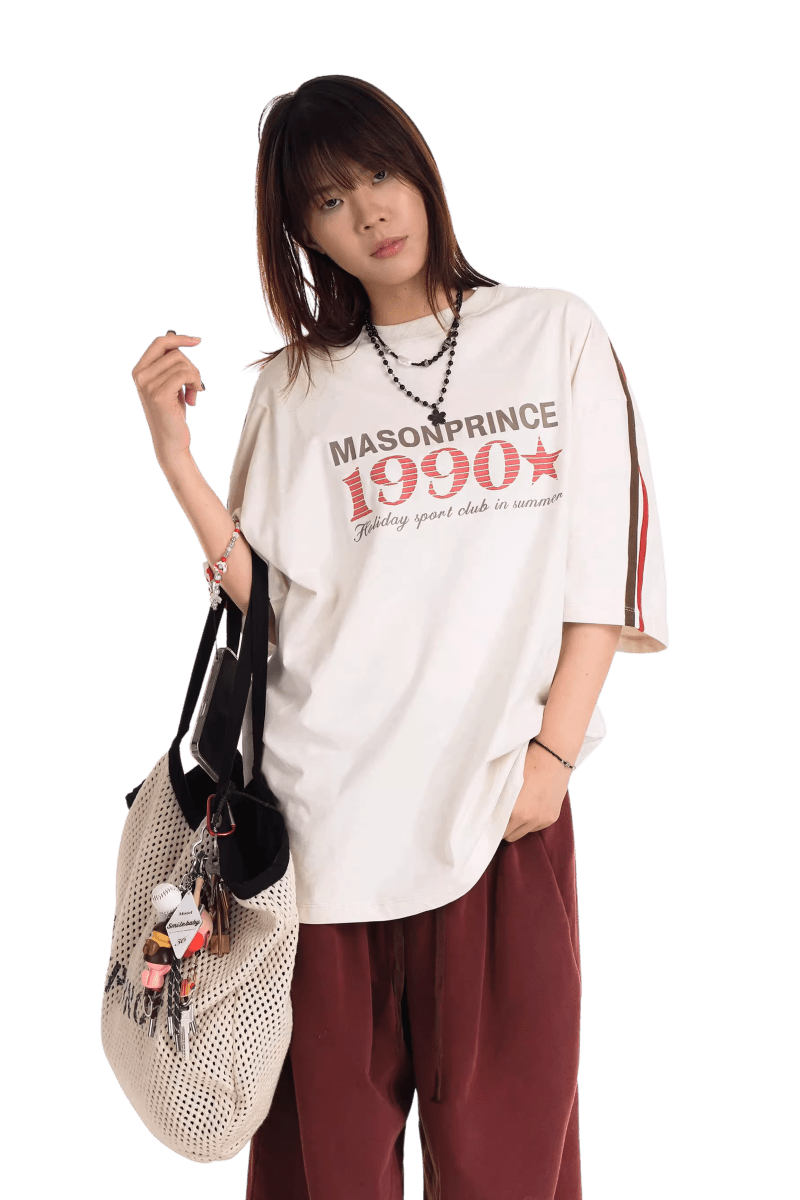 Masonprince 1990 Star Stripes Tee - ShaLaoBan