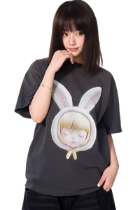 AFGK Cartoon Angel Series 3D Washed Tee