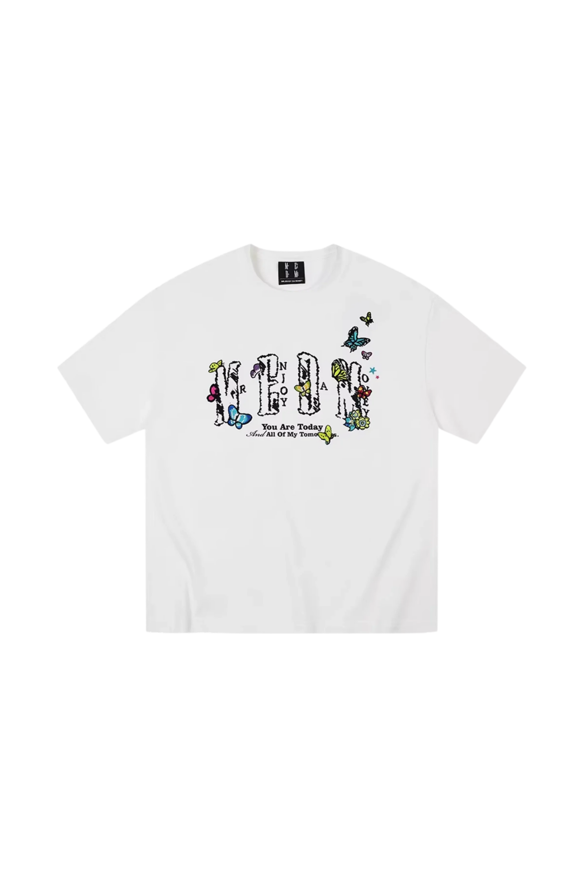 MEDM x NEWMASUS Butterfly Beach Tee