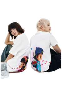 MEDM x NEWMASUS Rose Bouquet Couple Tee