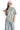 DangerousPeople DSP｜Paper‑Bag‑Head Glow‑in‑Dark Print Cotton Oversized T‑Shirt