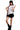 MEDM x EVA NEVER END Chibi Group Figure Star Print Crew Neck Summer Trendy Tee