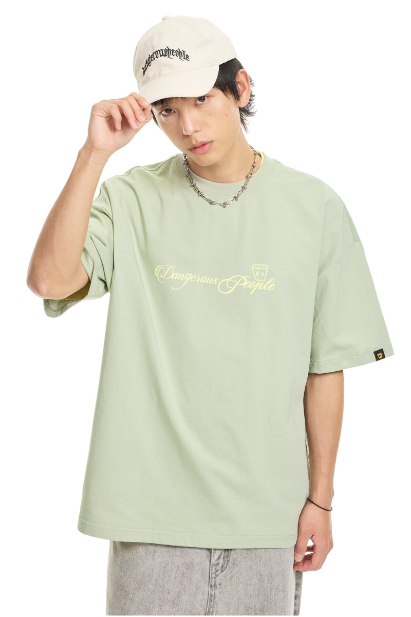 Dangerouspeople DSP Ethnic Diamond Small‑D Sorona T‑Shirt