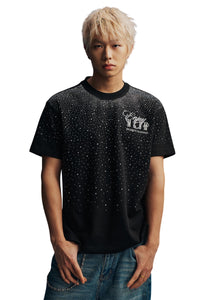 MEDM Gradient Star Rhinestone Tee