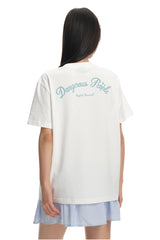 DangerousPeople DSP Detachable D‑Pocket Retro Street Loose Drop‑Shoulder T‑Shirt