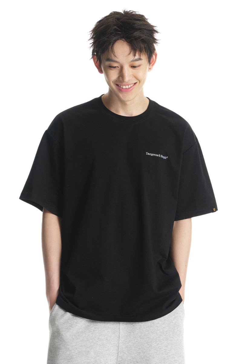 DangerousPeople DSP Light‑Sport Printed Cool‑Touch Loose Tee