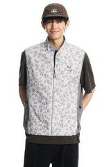 Dangerouspeople DSP Leopard‑Print Contrast Panel Quick‑Dry Techwear Vest