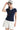 DangerousPeople DSP Women's Sorona Color‑Block Slim‑Fit Polo Tee