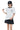 MEDM Color Block Embroidered Casual T-Shirt