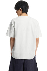 Dangerouspeople DSP Colorful Wave Embroidery 100% Cotton Loose Tee