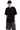 Dangerouspeople DSP Waffle Contrast Drop‑Shoulder Retro Casual Top