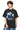 AFGK  Maswei Portrait Vintage Wash Tee Unisex American Casual T-shirt