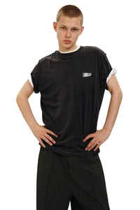 MASONPRINCE Double Collar Hemp Cotton Tee