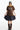 MEDM Colorful Knitted Collar T-shirt