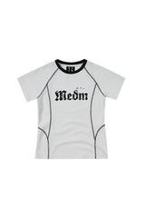 MEDM Contrast Stitch Star Print Women Tee