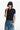 MEDM Embroidered Small LOGO Color-Block Embedded Striped Short-Sleeve POLO