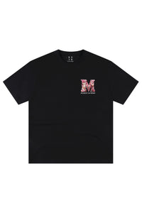 MEDM Rose Gem Floral Print Streetwear Unisex Tee