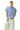 MEDM Heart Brush Embroidery Plaid Loose Short Sleeve Shirt
