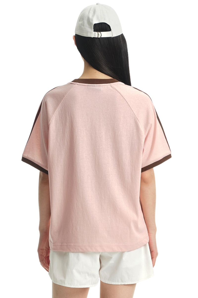 Dangerouspeople DSP Slim‑Fit Lightweight Raglan Sleeve Sporty Tee