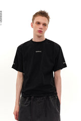 MASONPRINCE Gothic Logo Slub Cotton Tee