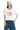 DangerousPeople DSP Pony Series Knot Flocked Letter Tee