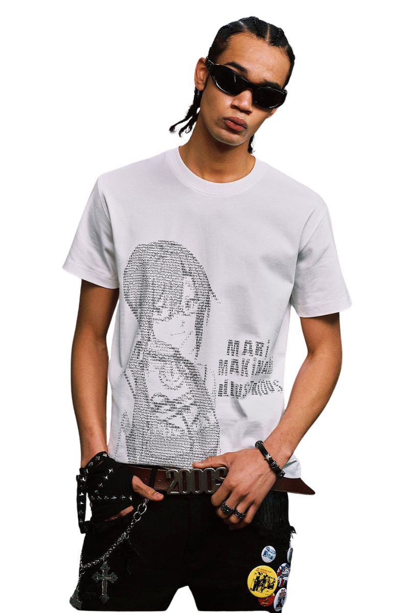 MEDMxEVA NEVER END Series Character Code Style T-shirt