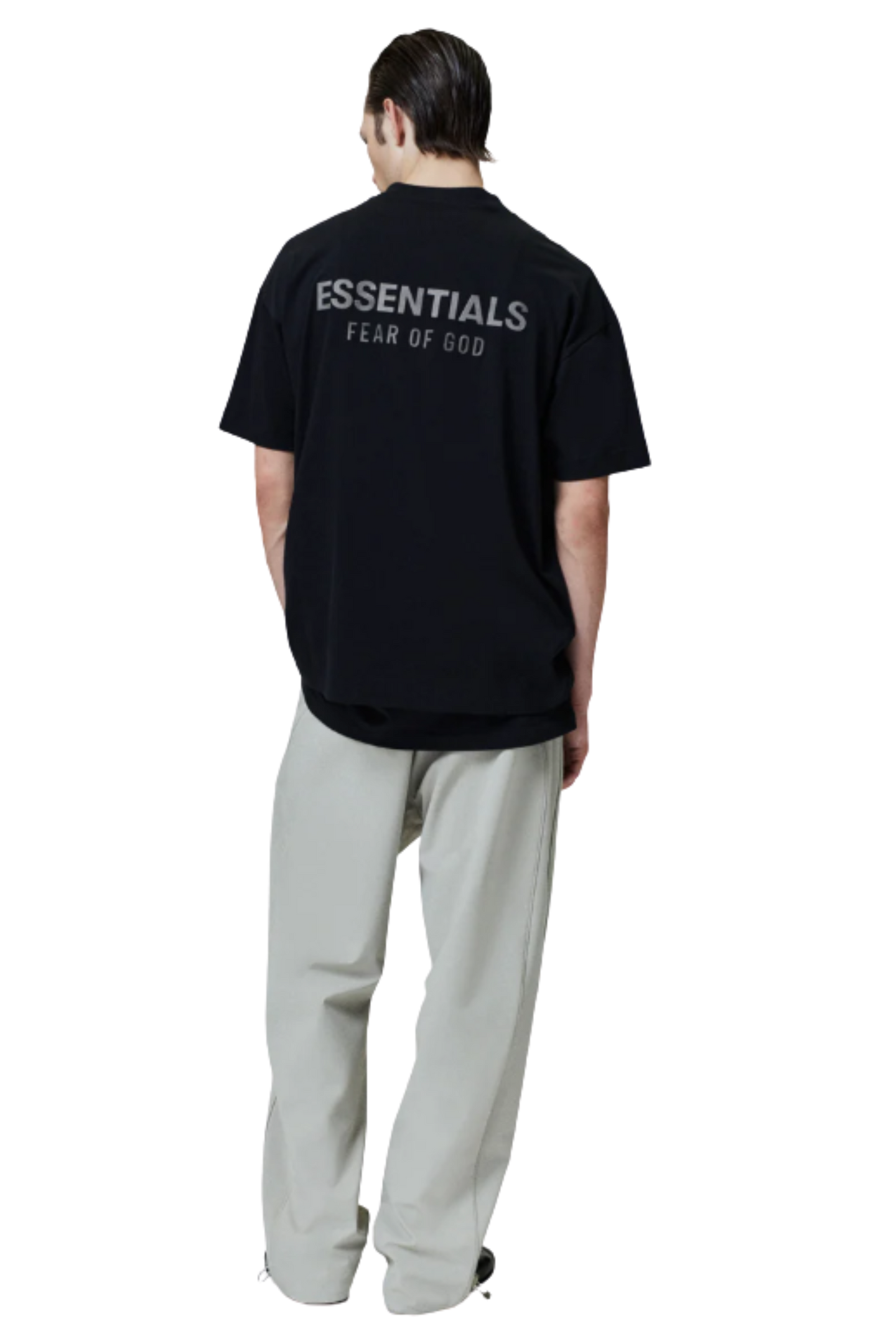 [Smaller Cutting] SS25 Essentials Fear Of God Classic Fit Tee JET BLACK