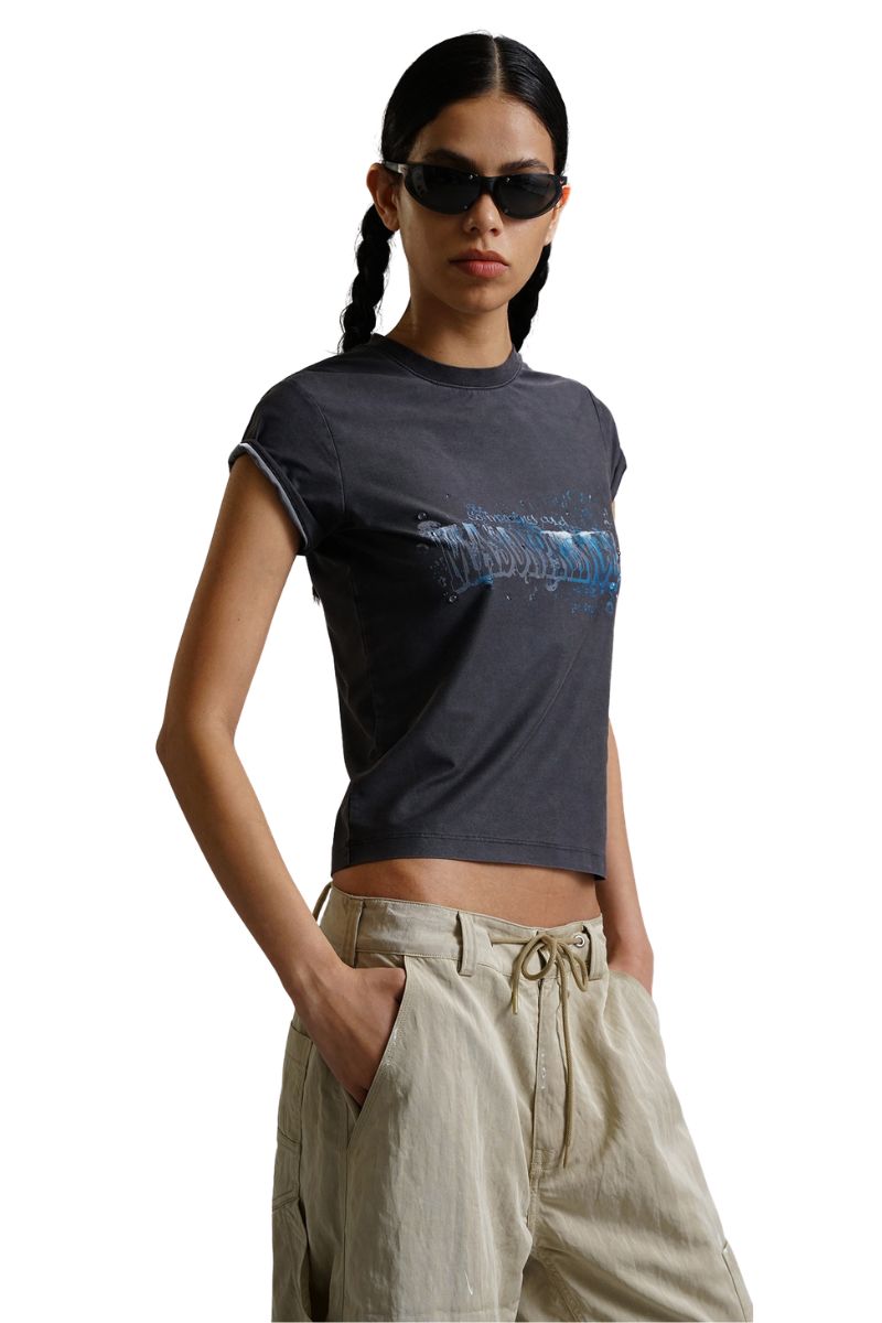 MASONPRINCE Ice Touch Cooling Beaded Short Sleeve Tee Two Styles