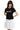 DangerousPeople｜Sorona Ruched Slim Fit Quick‑Dry T‑Shirt